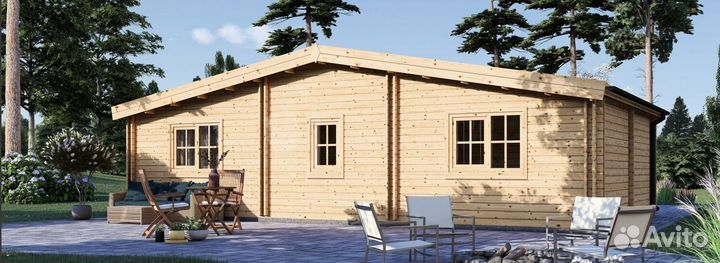 Дом из бруса филипп 44 10,5x6