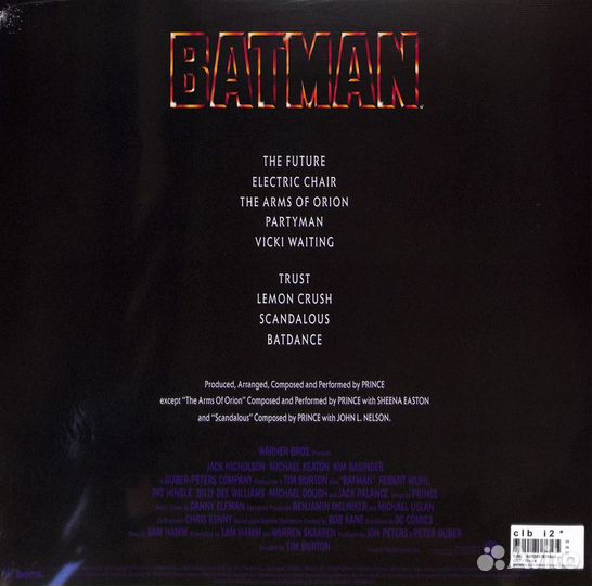 Prince – Batman OST