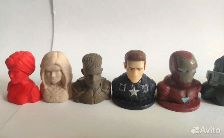 Коллекция фигурок Мстители из Пятерочки 11 шт