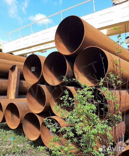 Прямошовная стальная труба 1020х12 по ГОСТ 10706-76 из стали K60,К56 со склада Санкт-Петербург с дос