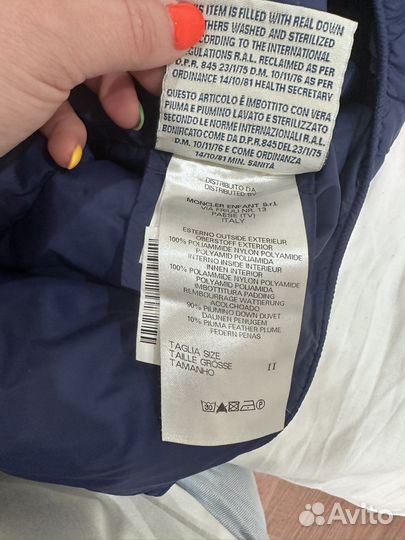 Конверт в коляску демисезонный Moncler