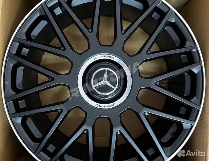 Литой диск в стиле Mercedes R22 5x112. Большой выб