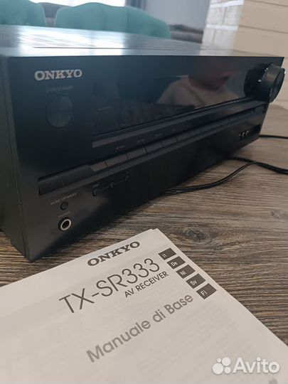 Ресивер усилитель onkyo TX-SR333
