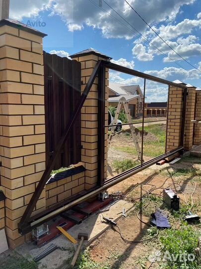 Ворота под ключ