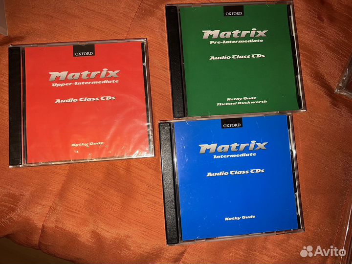 CD диски к английскому учебнику Matrix Audio