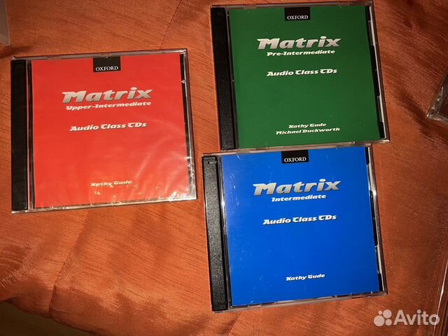 CD диски к английскому учебнику Matrix Audio