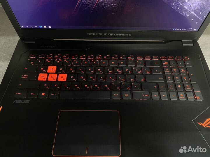 Мощный топ asus ROG i7/GTX1060 6gb/16gb/ssd