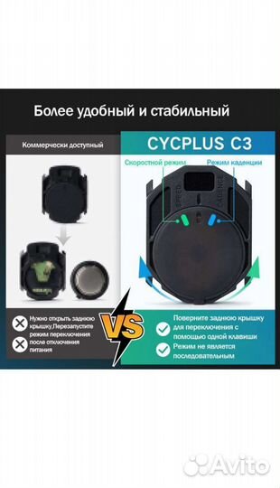 Датчик каденса/скорости