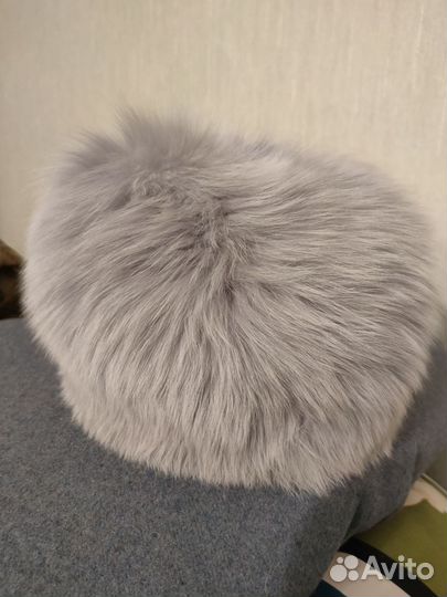 Шапка зимняя меховая женская песец
