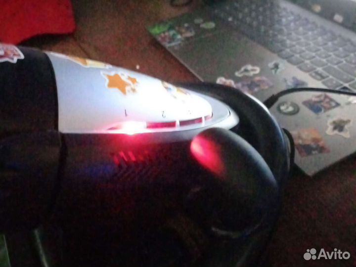 Игровой руль с педалями