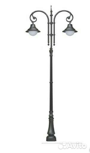 Фонарный комплект уличный из чугуна и стали