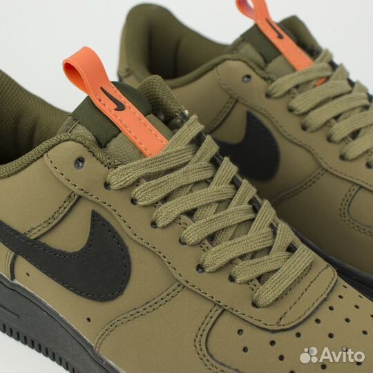 Кроссовки Nike Air Force 1 Low Green / Black