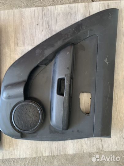 Общивка дверей kia soul задняя