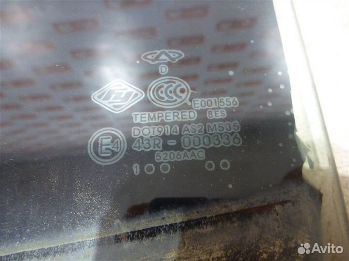 Стекло двери заднее левое Vortex Tingo T11 SQR