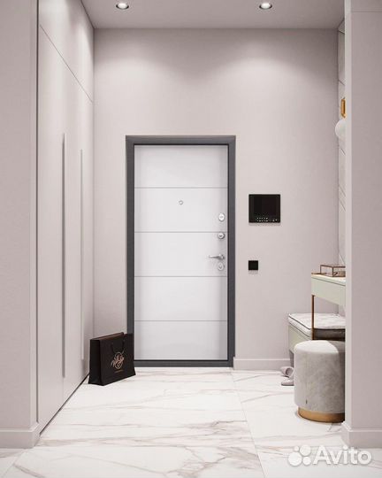 Входная дверь в квартиру металлическая