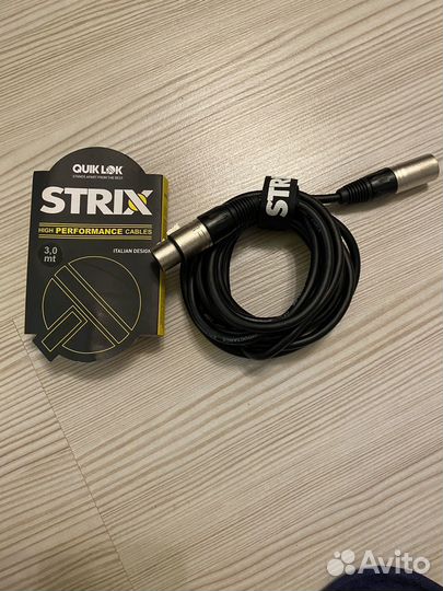 Микрофонный кабель quik LOK MX775-3