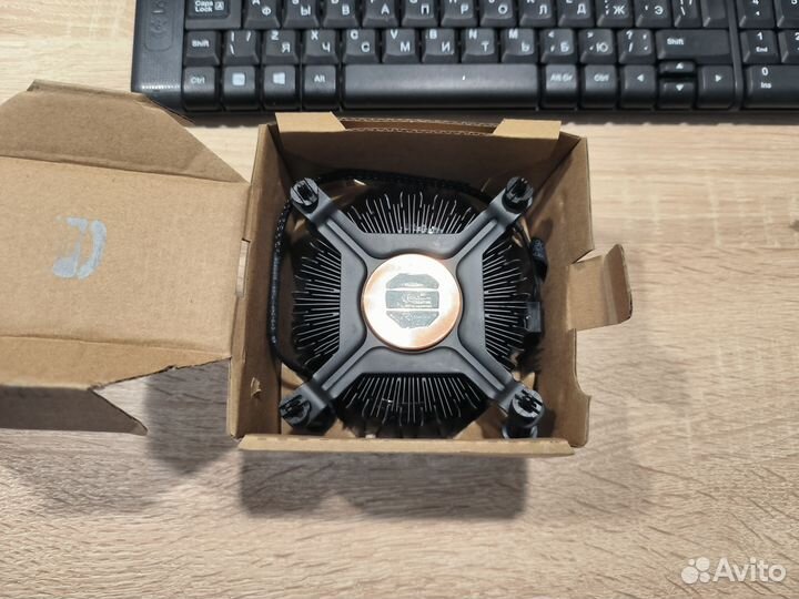 Кулер Intel от box 4pin медный сердечник lga 1700