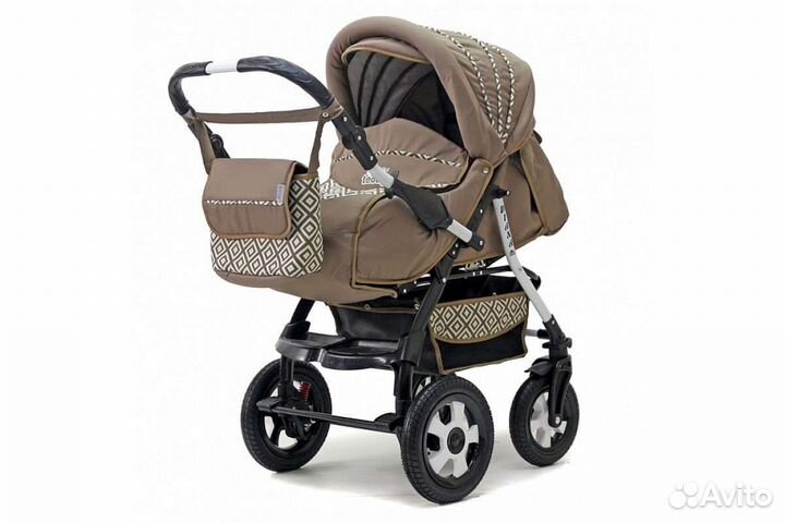 Детская Коляска трансформер 2 в 1 Teddy Diana