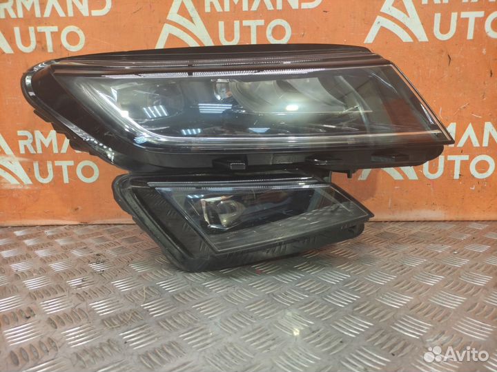 Фара правая Skoda Kodiaq 1 2016-Нв