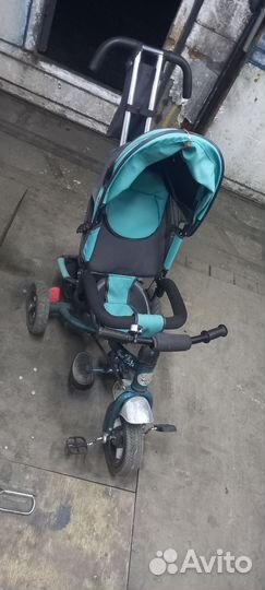 Детский трехколесный велосипед бу