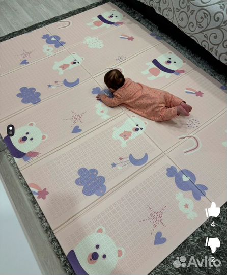 Детский коврик для ползания