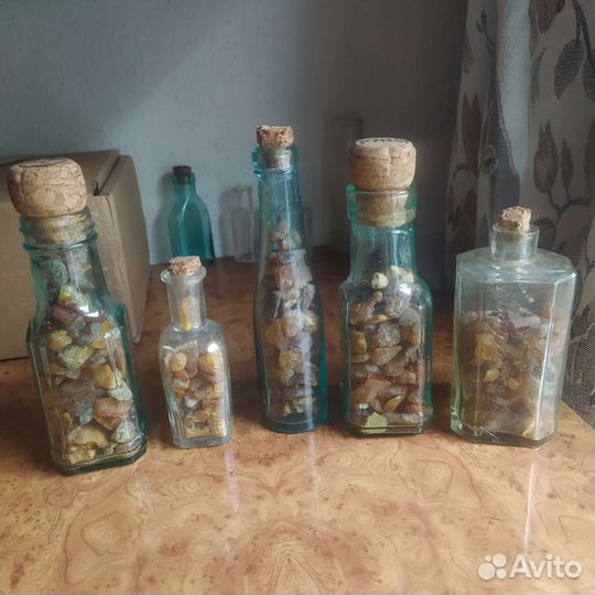 Бутылочки с янтарем Konigsberg