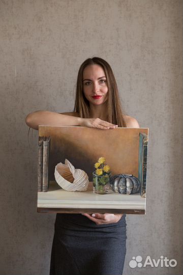 Картина маслом натюрморт реализм 30*40