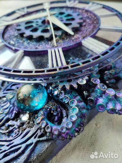 Часы настенные ручной работы