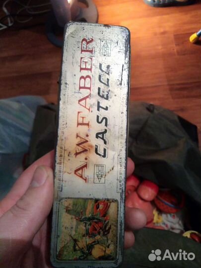 Жестяная Коробочка пенал времён 2 мировой