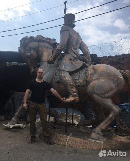 Литьё бронзовой скульптуры на заказ (Тюм)