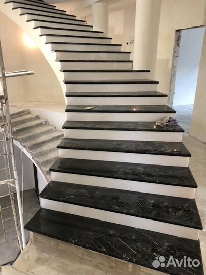 Мраморные ступени для лестницы