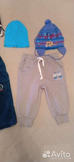 Вещи пакетом на мальчика 68 74