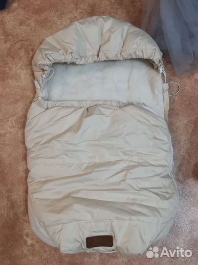 Зимний конверт в коляску