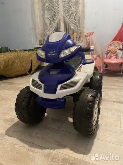 Детский квадроцикл на аккумуляторе