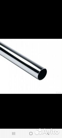 Хромированные трубы