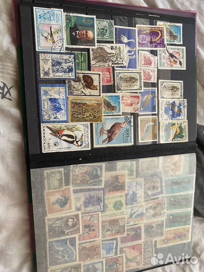 Почтовые марки СССР и царской Росссии