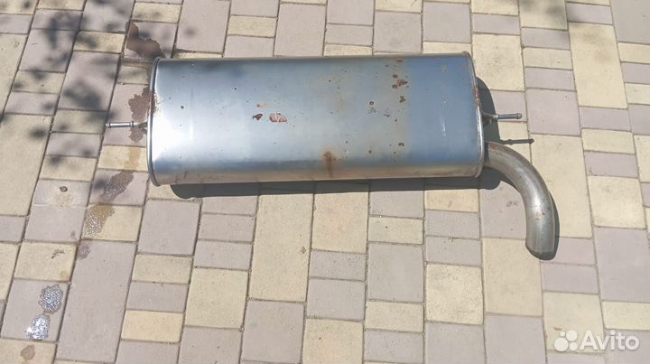 Глушитель на ford focus 3 1.6