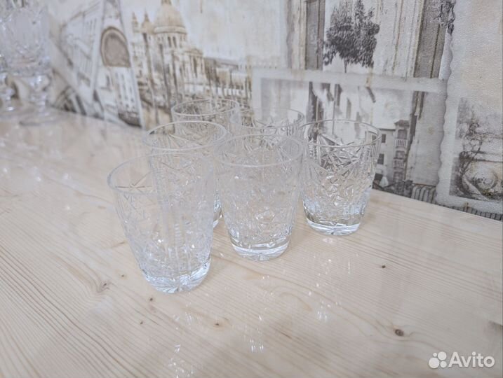 Стопки хрустальные СССР