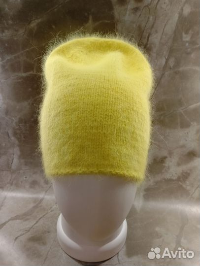 Шапка из пуха норки бини