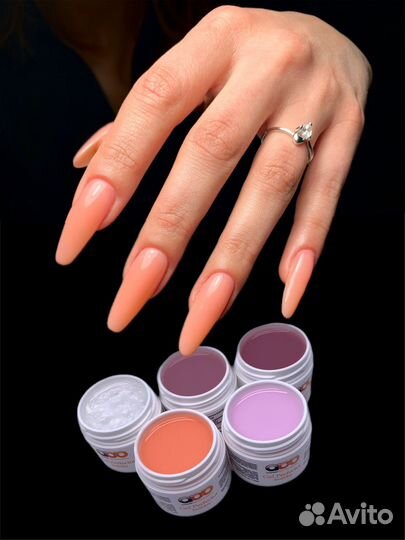 Гели для наращивания ногтей