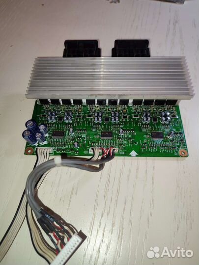 Плата в сборе 6 каналов класс D
