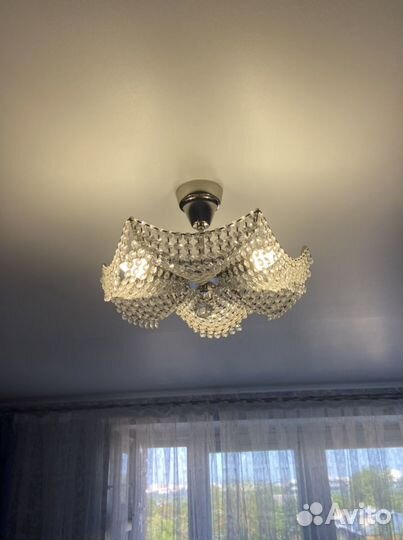 Люстра хрустальная Чехия