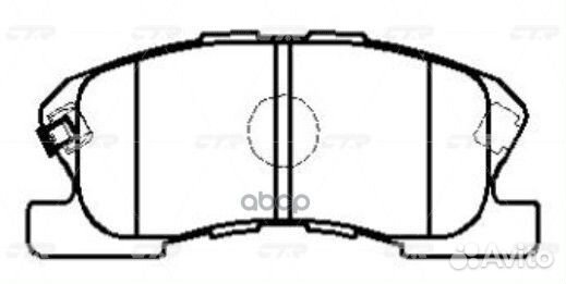 Старый номер CKD-14) Колодки тормозные GK0137 CTR
