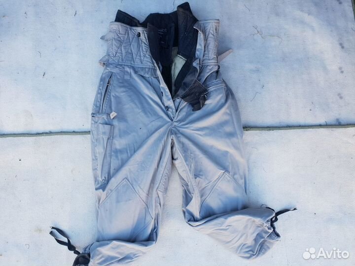 Штаны мабута арктика меховые кожаные