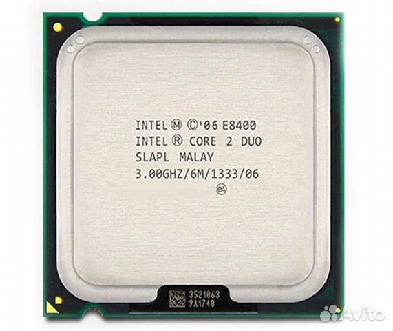Процессоры Intel Core2 Duo E8400