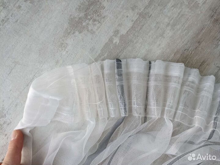 Готовые занавески (новые), тюль/органза