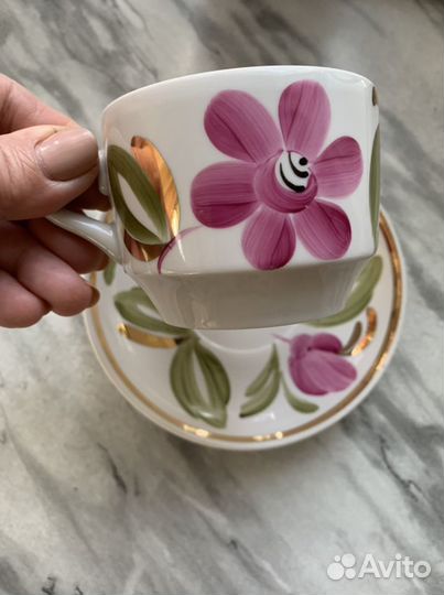 Фарфоровые чашки дфз Вербилки