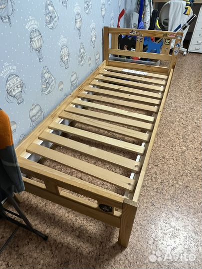 Детская кровать IKEA с матрасом