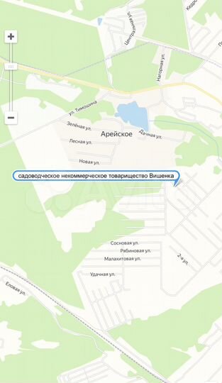 Участок 10 сот. (СНТ, ДНП)