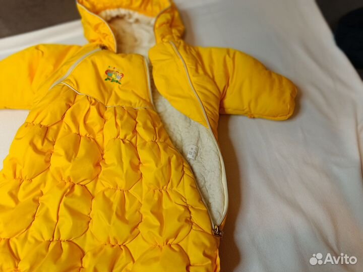 Зимний конверт на овчине